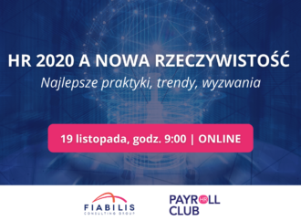 HR 2020 a nowa rzeczywistość. Bezpłatne spotkanie online