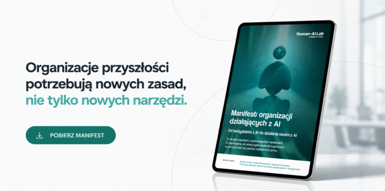 Czy Twoja organizacja jest gotowa działać razem z AI? Pobierz &bdquo;Manifest organizacji działających z AI&rdquo;