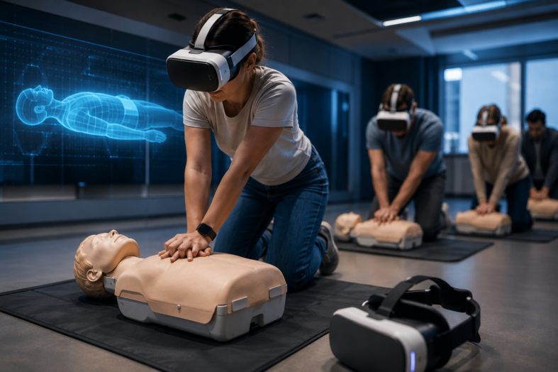 Czy VR zwiększa skuteczność szkoleń z pierwszej pomocy dla pracownik&oacute;w?
