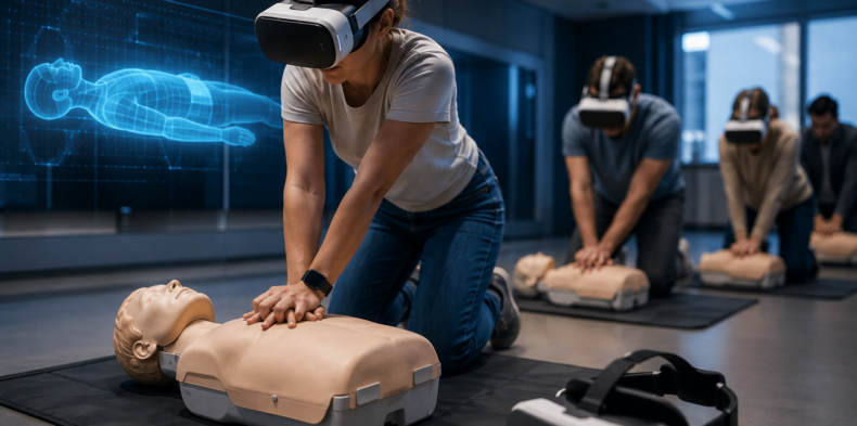 Czy VR zwiększa skuteczność szkoleń z pierwszej pomocy dla pracownik&oacute;w?